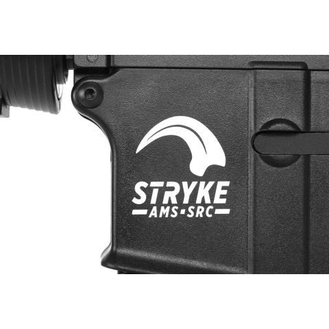SRC AMS Stryke Series SR15 RIS Carbine Airsoft AEG Rifle - BLACK