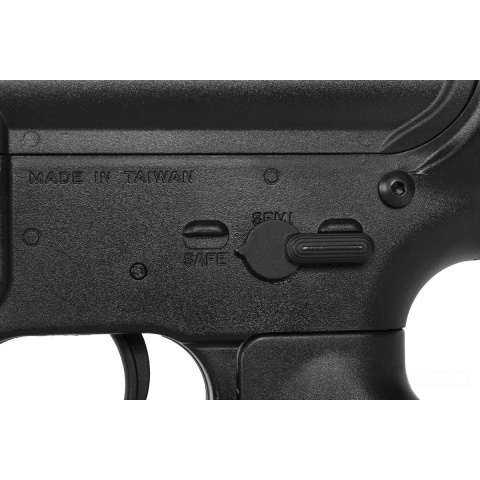 SRC AMS Stryke Series SR15 RIS Carbine Airsoft AEG Rifle - BLACK