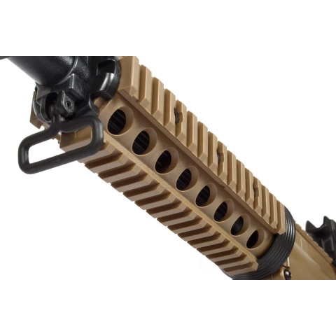SRC AMS Stryke Series SR15 RIS Carbine Airsoft AEG Rifle - TAN