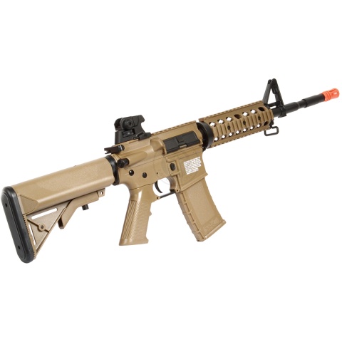 SRC AMS Stryke Series SR15 RIS Carbine Airsoft AEG Rifle - TAN