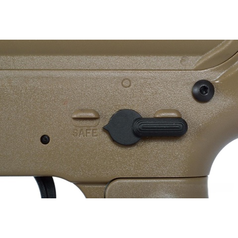 AMS-SRC Stryke Series SR15 Commando RIS AEG Airsoft Rifle - TAN -  (DISCONTINUED)