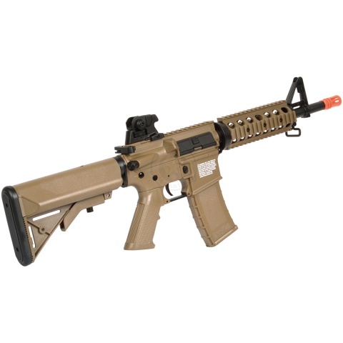 AMS-SRC Stryke Series SR15 Commando RIS AEG Airsoft Rifle - TAN -  (DISCONTINUED)
