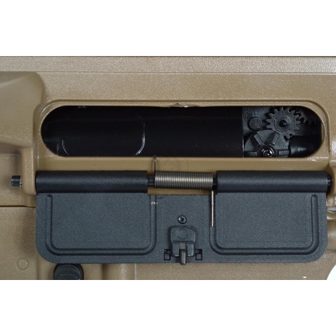 AMS-SRC Stryke Series SR15 MK18 RIS Full Metal Gearbox AEG Rifle - TAN (DISCONTINUED)