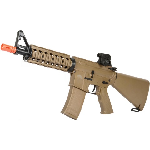 SRC AMS Stryke Series SR15-A3 MK18 RIS Airsoft AEG Rifle - TAN