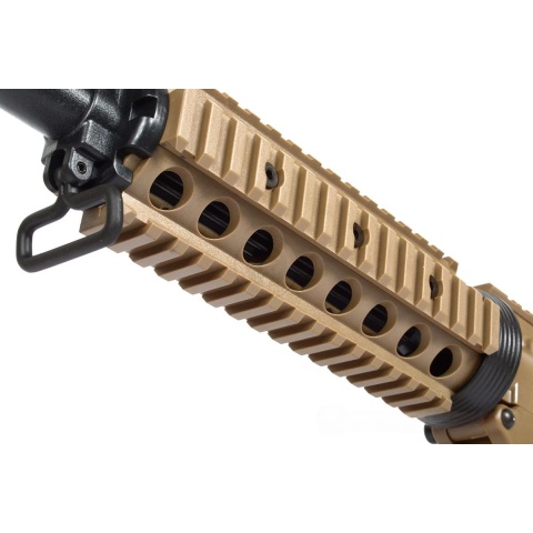 SRC AMS Stryke Series SR15-A3 MK18 RIS Airsoft AEG Rifle - TAN
