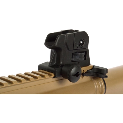 SRC AMS Stryke Series SR15-A3 MK18 RIS Airsoft AEG Rifle - TAN