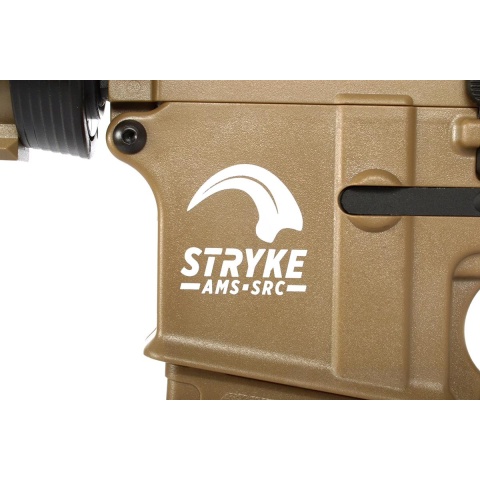 SRC AMS Stryke Series SR15-A3 MK18 RIS Airsoft AEG Rifle - TAN