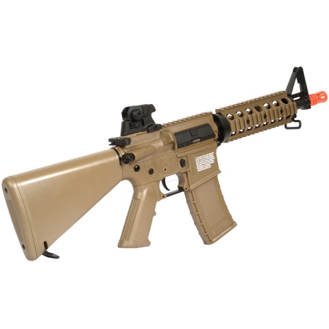 SRC AMS Stryke Series SR15-A3 MK18 RIS Airsoft AEG Rifle - TAN