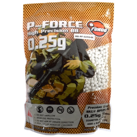 0.25g PFORCE Seamless Competition Grade Airsoft BBs - 4000rd BAG