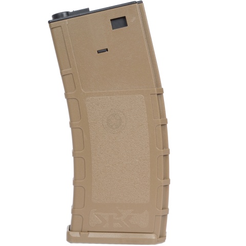 SRC STRIKE Series 300rd Airsoft Hi-Cap Polymer M4 AEG Magazine - TAN