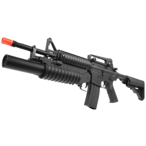 310 FPS DBoys Customizable M4 RIS Grenadier Polymer AEG Airsoft Rifle