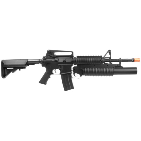 310 FPS DBoys Customizable M4 RIS Grenadier Polymer AEG Airsoft Rifle