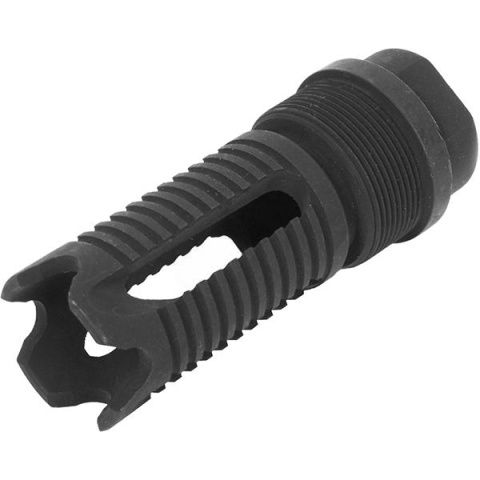 JBU Airsoft Full Metal MSS Mock Suppressor w/ 14mm CCW Flash Hider