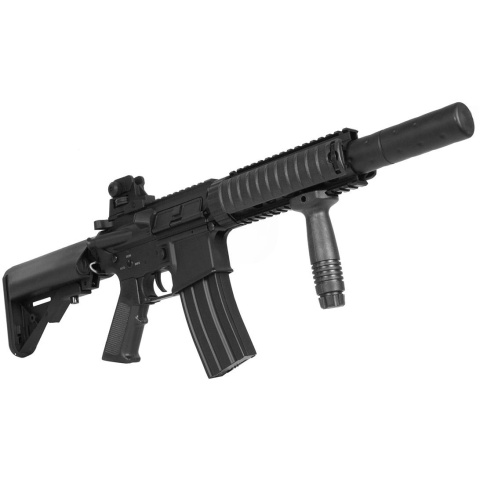 415 FPS Airsoft DBoys Full Metal Quad Rail M4 CQB-SD AEG Rifle