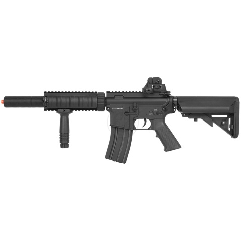 415 FPS Airsoft DBoys Full Metal Quad Rail M4 CQB-SD AEG Rifle