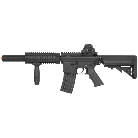 415 FPS Airsoft DBoys Full Metal Quad Rail M4 CQB-SD AEG Rifle