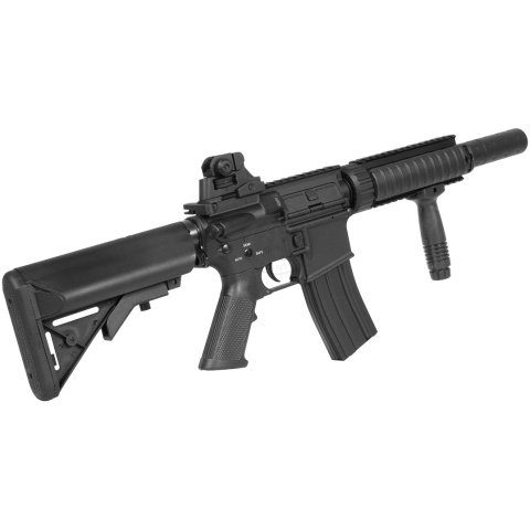 415 FPS Airsoft DBoys Full Metal Quad Rail M4 CQB-SD AEG Rifle