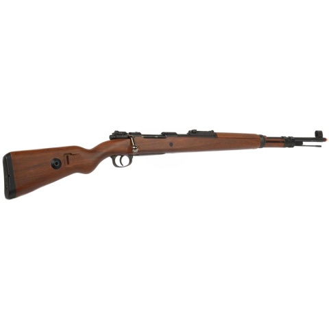 Double Bell WWII Kar 98 Bolt Action Airsoft Carbine Rifle (Color: Faux Wood)