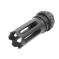 DBoys Full Metal SHARK 14mm CCW Flash Hider for M4 / M16 AEG Rifles