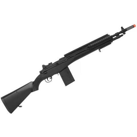 380 FPS TSD M14 RIS High-Powered Spring Sniper Rifle - BLACK