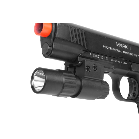 NcStar Airsoft 35 Lumen Slim Line Rail Mount LED Flashlight