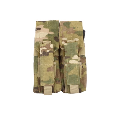 Condor Outdoor MOLLE Double AK Magazine Kangaroo Pouch - MULTICAM
