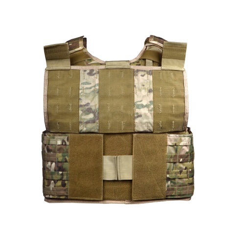 Condor Outdoor Quick Release Plate Carrier w/ MOLLE Webbing - MULTICAM