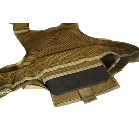 Condor Outdoor Quick Release Plate Carrier w/ MOLLE Webbing - MULTICAM