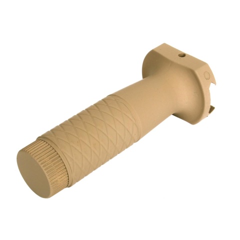 AIM Sports Tactical Rubberized Heavy Duty Vertical Foregrip - TAN