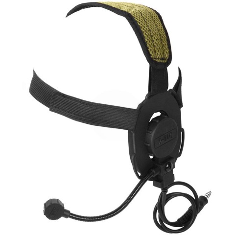 Z-Tactical Single-Sided Bowman Evo III Tactical Headset - BLACK