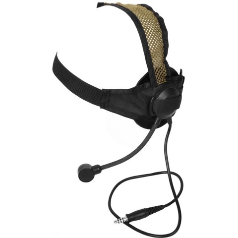 Z-Tactical Single-Sided Z 028 zSelex TASC1 Tactical Headset - BLACK