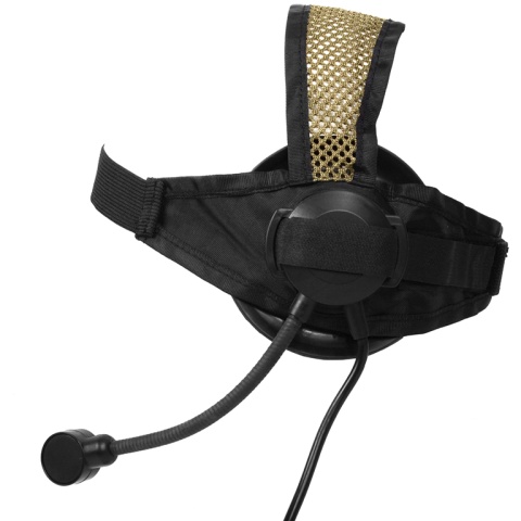 Z-Tactical Single-Sided Z 028 zSelex TASC1 Tactical Headset - BLACK