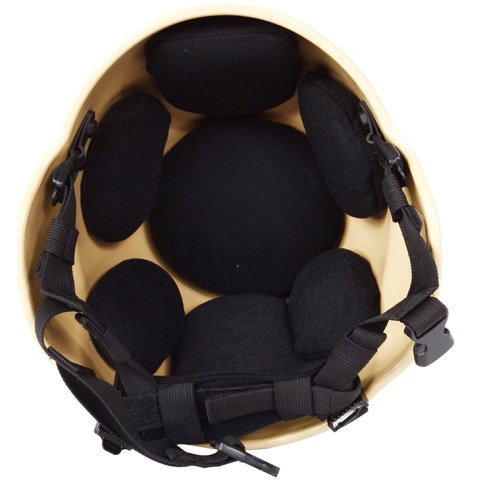 FDG MICH 2000 Replica Tactical Airsoft Helmet - TAN