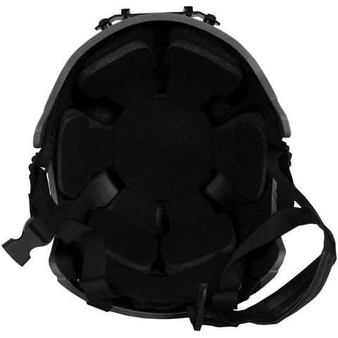 G-Force High Cut IBH Airsoft Helmet w/ NVG Shroud - BLACK