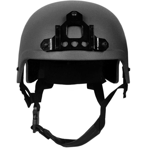 G-Force High Cut IBH Airsoft Helmet w/ NVG Shroud - BLACK