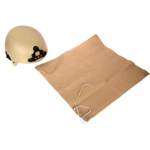 G-Force High Cut IBH Airsoft Helmet w/ NVG Shroud - TAN