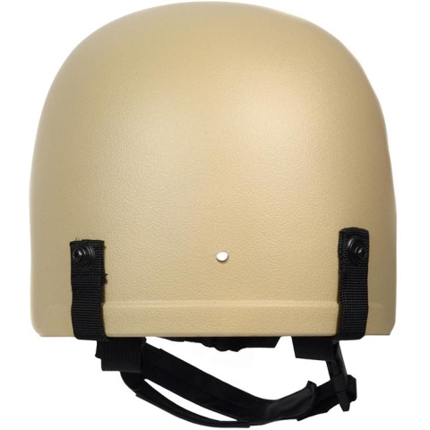 G-Force High Cut IBH Airsoft Helmet w/ NVG Shroud - TAN
