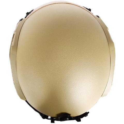 G-Force Tactical IBH Airsoft Helmet w/ NVG Shroud & Side Rails - TAN