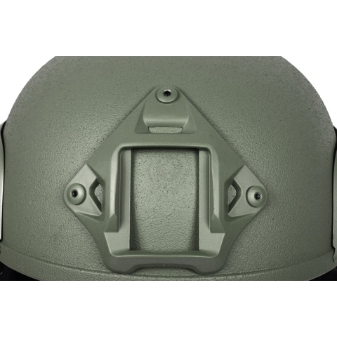 G-Force MICH 2000 Replica Helmet w/ Side Adapter Accessory Rails - OD