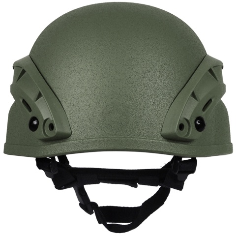 G-Force MICH 2000 Replica Helmet w/ Side Adapter Accessory Rails - OD