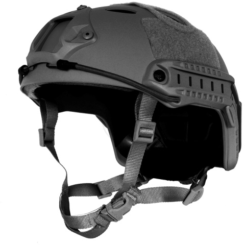 G-Force Tactical Operator BUMP Helmet w/ Side Accessory Rails - BLACK