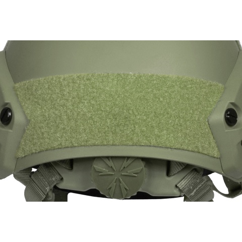 G-Force Tactical Operator BUMP Helmet w/ Side Accessory Rails - OD