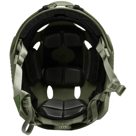 G-Force Tactical Operator BUMP Helmet w/ Side Accessory Rails - OD