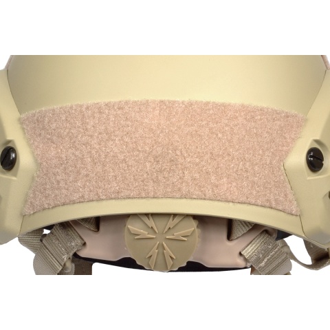 G-Force Tactical Operator BUMP Helmet w/ Side Accessory Rails - TAN