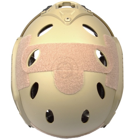 G-Force Tactical Operator BUMP Helmet w/ Side Accessory Rails - TAN