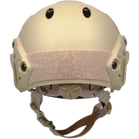 G-Force Tactical Operator BUMP Helmet w/ Side Accessory Rails - TAN