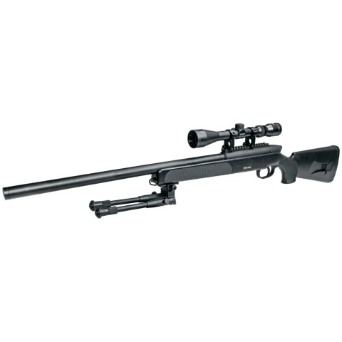 ASG Steyr Licensed SSG 69 P2 Airsoft Bolt Action Sniper Rifle - BLACK
