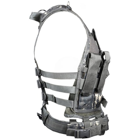 NcStar Youth Cross Draw Tactical Vest w/ Integrated Holster - ACU