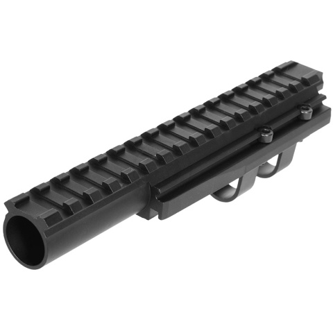 CYMA C07 Airsoft AK74 Aluminum Top Handguard Gas Tube Rail - Black