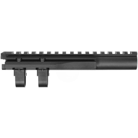 CYMA C07 Airsoft AK74 Aluminum Top Handguard Gas Tube Rail - Black